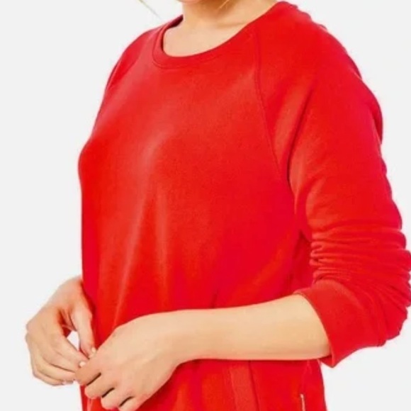 Lilly Pulitzer LUXLETIC BEACH COMBER CREW NECK WITH POCKETS - Picture 3 of 11